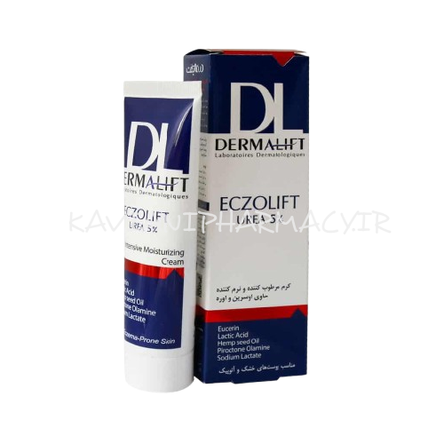 درمالیفت کرم اگزولیفت مرطوب کننده 5 درصد اوره