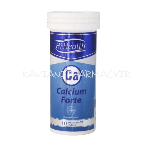 قرص جوشان کلسیم فورت های هلث -10عددی