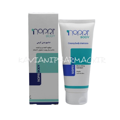 نوپریت شامپو بدن کرمی مرطوب کننده نرم کننده و التیام بخش