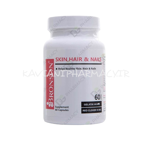 کپسول  هیر اسکین برونسون-60 عددی