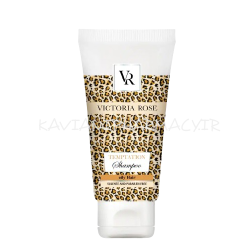 ویکتوریا رز شامپو تمپتیشن موی چرب تیوپی 250 میل