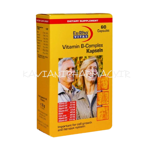 کپسول ویتامین ب کمپلکس یوروویتال- 60 عددی