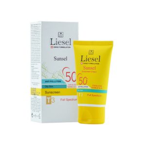 لايسل سان سل ضد آفتاب 50+ پوست چرب تي 3 رنگي