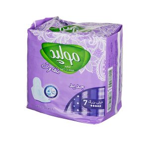 مولپد نوار بهداشتي اکسترا تکي خيلي بزرگ 7 عددي