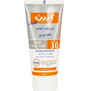 آردن ضد آفتاب آقايان اس پي اف 30 فاقد چربي