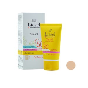 لايسل سان سل ضد آفتاب 50+ پوست خشک و نرمال تي 1 رنگي