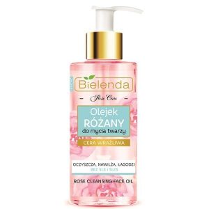 بيلندا روغن مرطوب کننده و پاک کننده صورت حاوي روغن گل رز