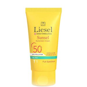 لايسل سان سل ضد آفتاب 50+ پوست چرب تي 1 رنگي