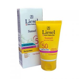 لايسل سان سل ضد آفتاب 50+ پوست خشک تي 2 رنگي