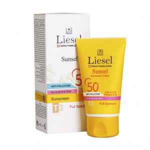 لايسل سان سل ضد آفتاب 50+ پوست خشک تي 3 رنگي