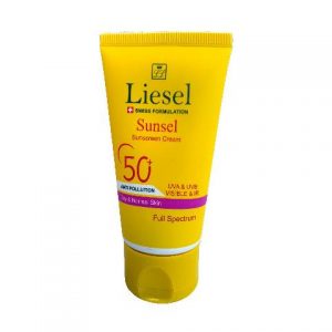 لايسل سان سل ضد آفتاب 50+ پوست خشک بدون رنگ