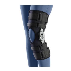 طب و صنعت 40100 زانو بند توانبخشي با مفصل مدرج سايز بزرگ