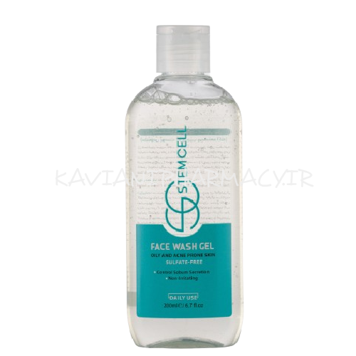 استم سل ژل شستشو پوست چرب