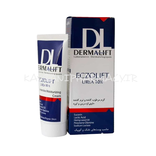 درمالیفت کرم اگزولیفت مرطوب کننده 10 درصد اوره