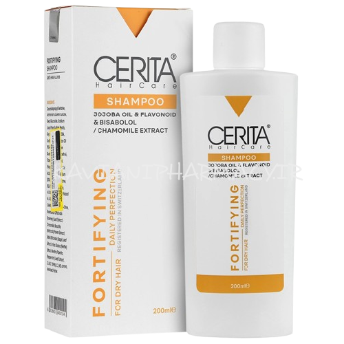 سریتا شامپو موی خشک تقویت کننده و ضد ریزش