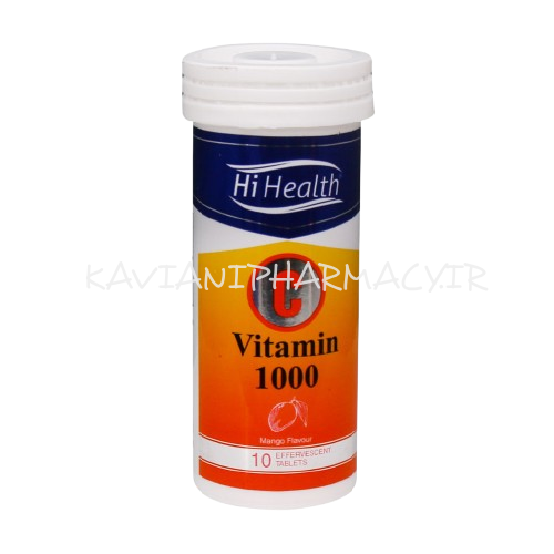 قرص جوشان ویتامین ث 1000 های هلث-10عددی