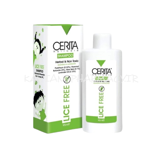 سریتا شامپو ضد شپش لایس فری