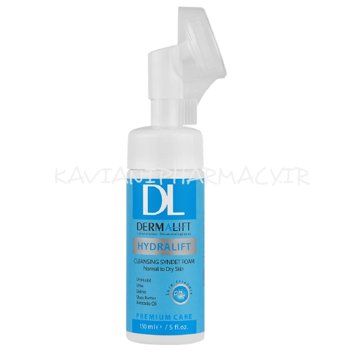 درمالیفت فوم براش هیدرالیفت پوست خشک و نرمال 150میل