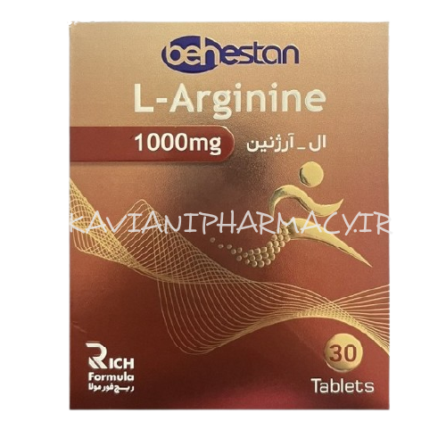 قرص ال آرژنین 1000 بهستان- 30عددی