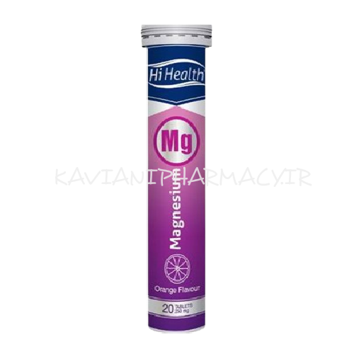 قرص جوشان منیزیم 250های هلث -20 عددی