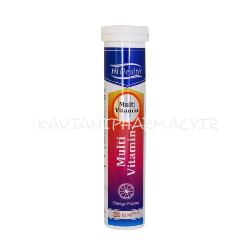 قرص جوشان مولتی ویتامین های هلث-20عددی