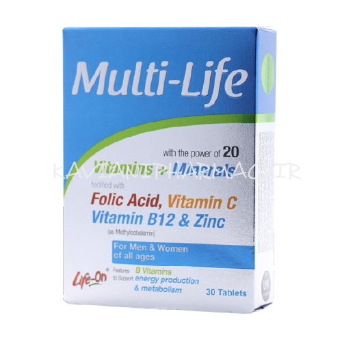 قرص مولتی لایف لایف آن-30عددی