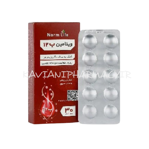 قرص ویتامین ب 12 نورم لایف -30 عددی