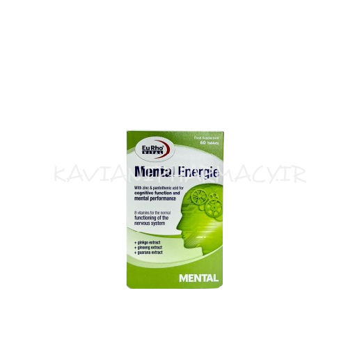 قرص منتال انرژی یوروویتال – 60 عددی