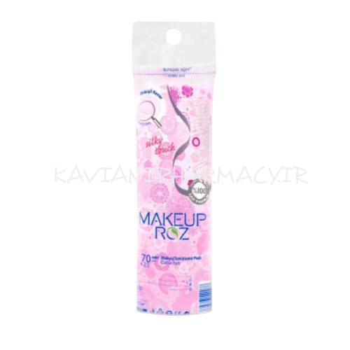 پد آرایش پاک کن بسته 92 عددی میکاپ رز