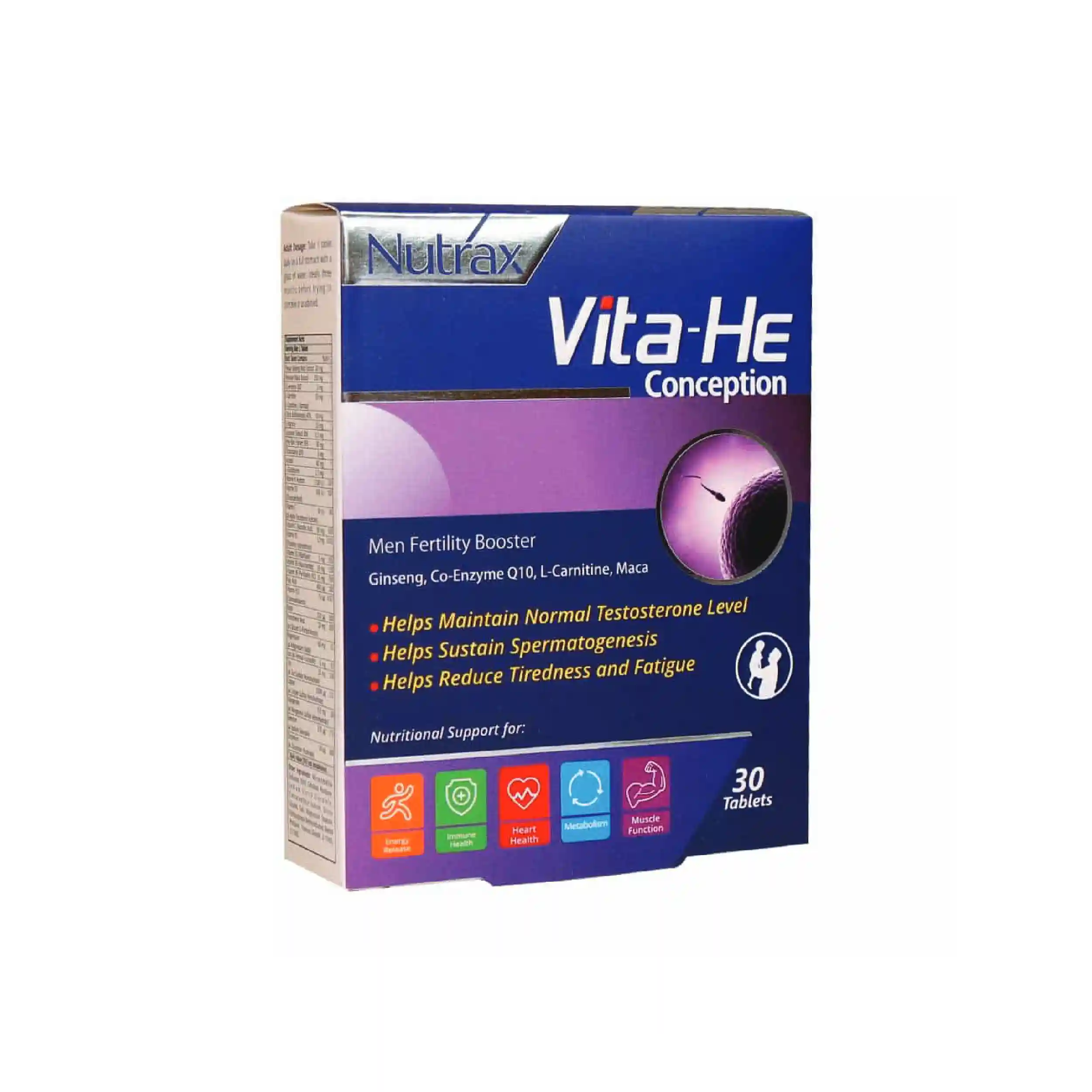 قرص ویتاهی کانسپشن نوتراکس مخصوص آقایان 30 عددی