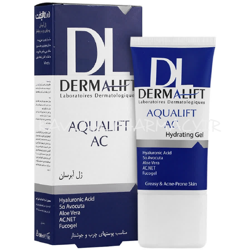 ژل آبرسان آکوالیفت ای سی درمالیفت 50 میلی لیتر