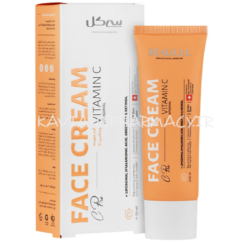 کرم صورت ویتامین C سی گل حجم 50 میل