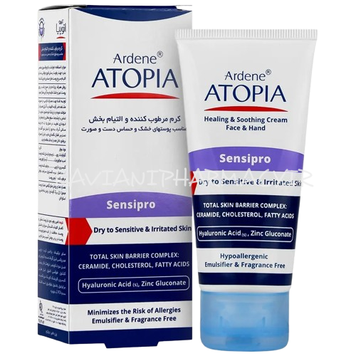 کرم دست و صورت مرطوب کننده سنسی پرو آتوپیا آردن 50میل
