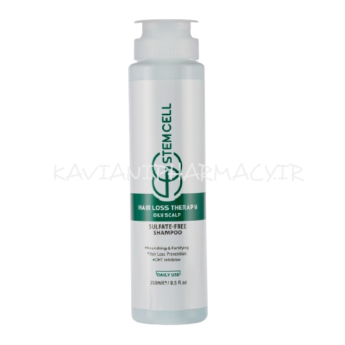 استم سل شامپو ضد ریزش موهای چرب