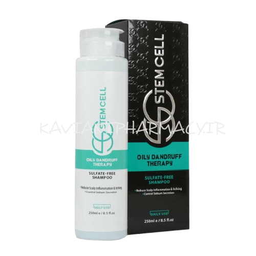 استم سل شامپو ضد شوره موی چرب