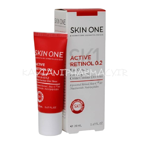 اسکین وان کرم دور چشم اکتیو رتینول مناسب چروک های سطحی 20 میل