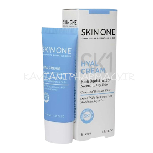 اسکین وان کرم مرطوب کننده مغذی هیال پوست نرمال تا خشک