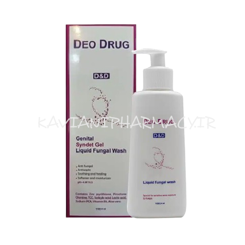 دئودراگ شوینده بدن ضد قارچ سافت واش حاوی زینک پیریتیون