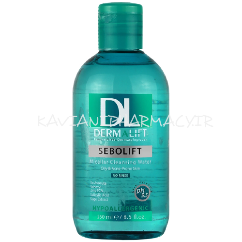 درمالیفت میسلار پاک کننده پوست چرب 250 میل