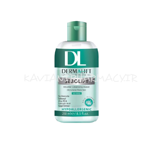 درمالیفت میسلار پاک کننده پوست چرب 250 میل