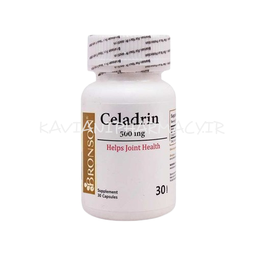 کپسول سلادرین 500 میلی گرم برونسون 30عددی