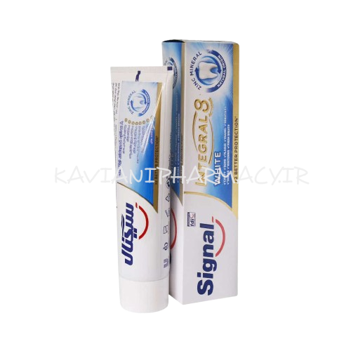 سیگنال خمیر دندان اینتگرال 8 کاره سفید کننده 75 میل