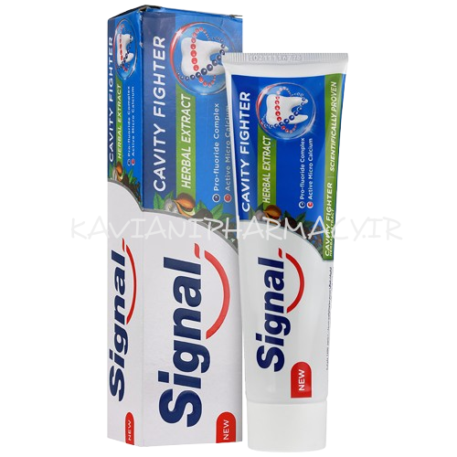 سیگنال خمیر دندان کویتی جلوگیری از پوسیدگی با طعم گیاهی 100 میل