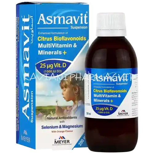 شربت آسماویت ویتابیوتیکس ۲۰۰ میلی لیتر