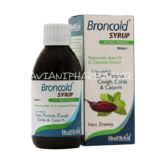 شربت برون کلد هلث اید 200 میلی لیتر