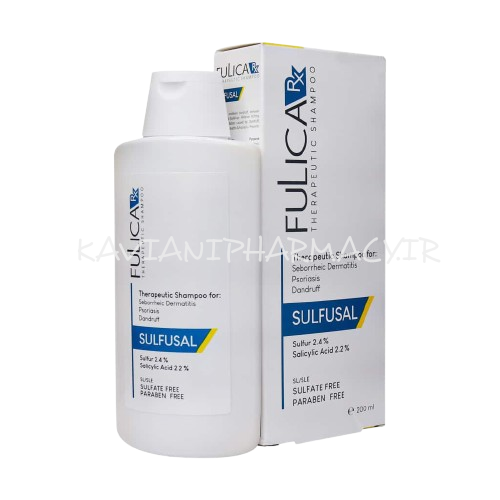 شامپو فاقد سولفات سولفوسال فولیکا آر ایکس – 200 میل