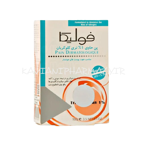 فولیکا پن پوست چرب جوشدار حاوی تی سی سی