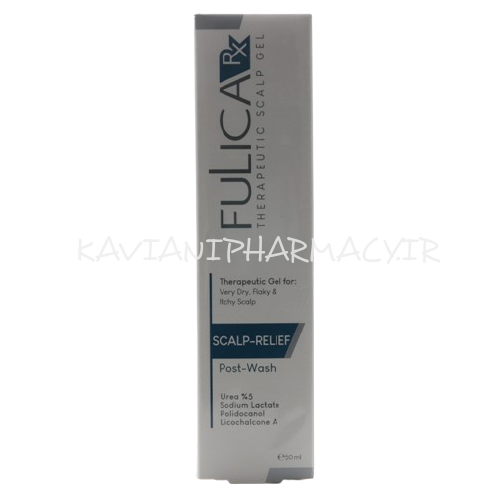 ژل مرطوب کننده پوست سر اسکالپ ریلیف فولیکا آر ایکس 50 میل