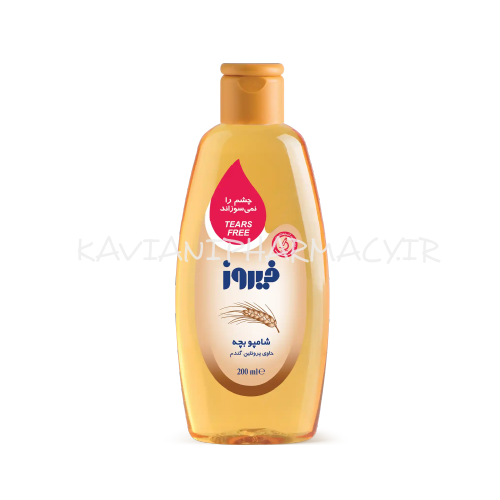 فیروز شامپو کودک حاوی پروتئین گندم 200 میل
