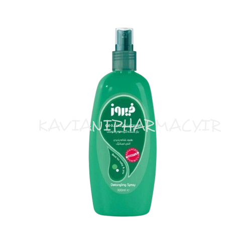 فیروز اسپری گره باز کن و نرم کننده موی کودک سبز  300 میل